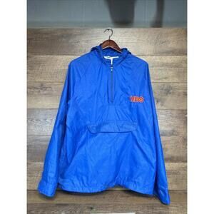 vintage HBO USA OG Logo Nylon Coaches Jacket Windbreaker Blue men L
